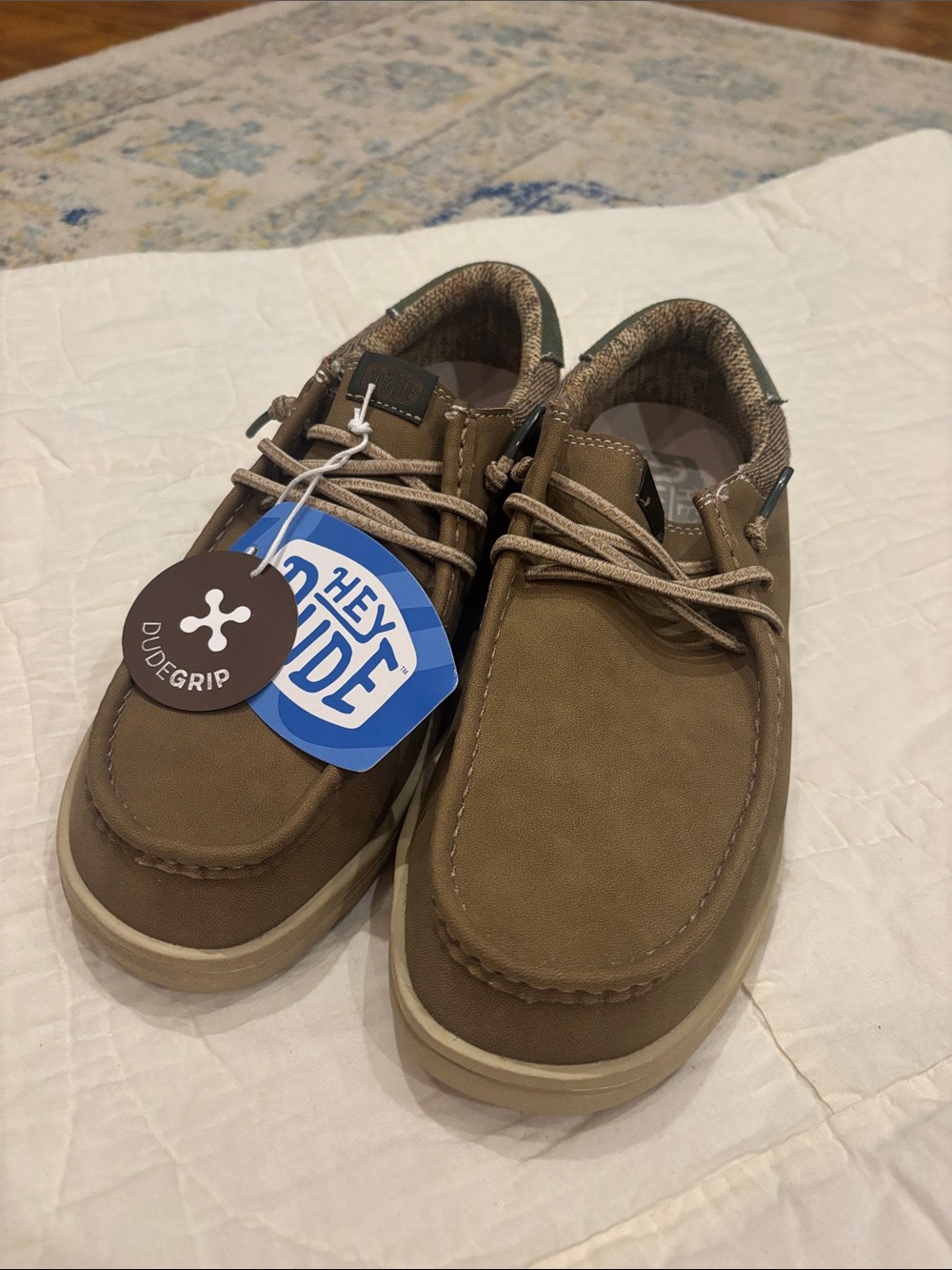 Men’s HeyDude Brown, Paul Style Brand New